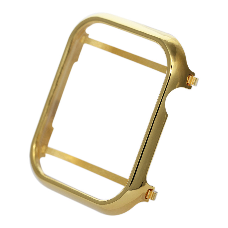 Metal apple watch 4 40/44mm bezel bumper cover-gold